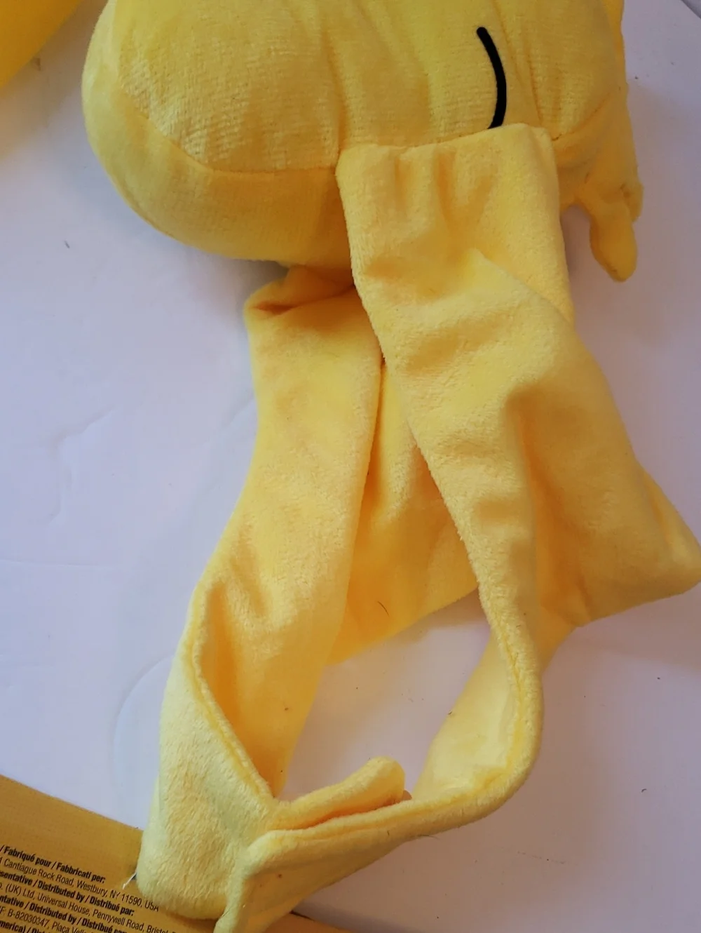 Peanuts Woodstock Dog Halloween Costume Yellow Size Large